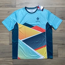 HeadSweats Gear Large Men Performance Tee Road iD “its who I am”