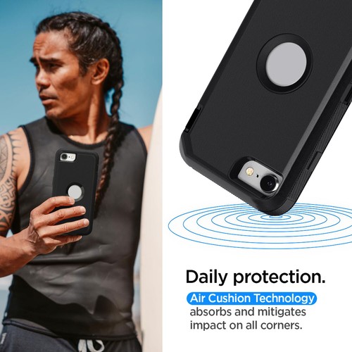 For Apple iPhone SE 2022 2023 2 3 Case Heavy Duty Shockproof Hard Rubber Cover - Picture 17 of 54