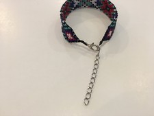 Model  A064, Czech Bead Bracelet