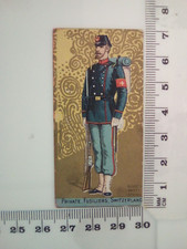 kinney military  private fusiliers switerland card