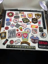Mixed Conditions Sizes Ages 40 Piece BUNDLE LOT OF PATCHES K046