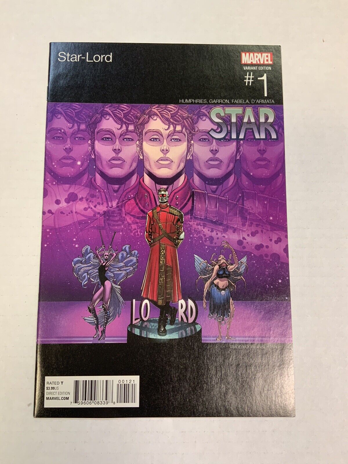 Star-Lord #1 Animation Variant Cover [Marvel Comic