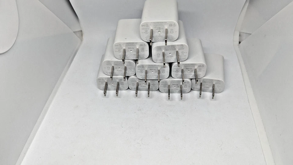 Lote de 50 - Cargador de Pared USB Único Google (5V/1.5A) 7.5W - Blanco (G1001) Nuevo Foto 4 de 4