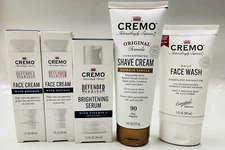 cremo 5 piece set ( face & shave ) please look at ad pics
