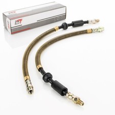 2x Bremsschlauch Bremsleitung Vorne für MERCEDES BENZ GLK X204 - 490 mm