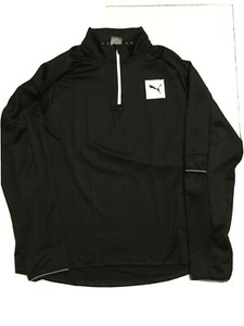 puma men's half-zip pullovers