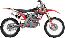Factory Effex RedWhite EVO Series Graphic Kits Honda CR125/CR250 2000-2001