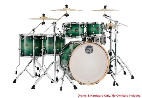 Mapex Armory Emerald Burst 6 pc Studioease Fast Drums 22/10/12/14/16/14 | Dealer