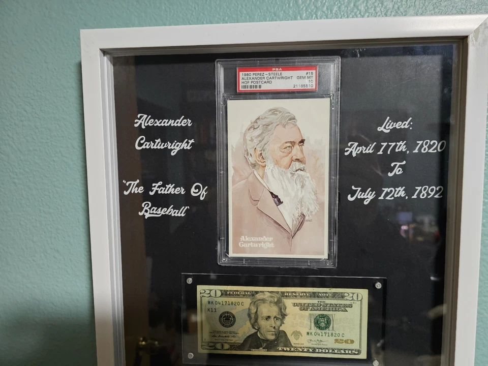 Unique Alexander Cartwright PSA 10 And Fancy Serial Number Birthday Note $20 - Image 3 of 3