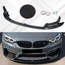 For BMW F80 M3 F82 F83 M4 15-20 MP Style Carbon Fiber Front Bumper Lip Splitter