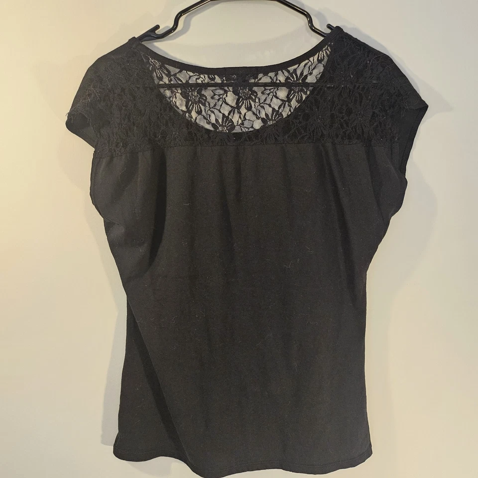 Vintage Y2K Southpole Top Womens M Glitter Bling Mall Goth Grunge Streetwear - Image 2 of 4