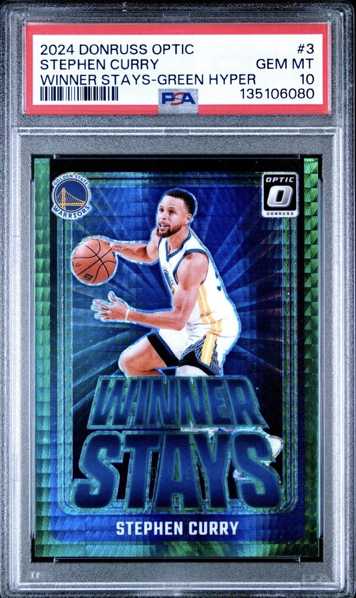 Stephen Curry Professional Sports Authenticator (PSA) Basketball