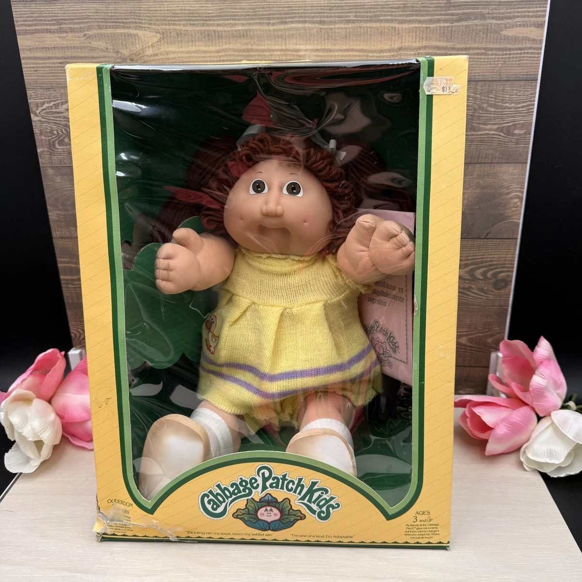 Cabbage Patch Kids Original (Opened) with Vintage Doll Dolls