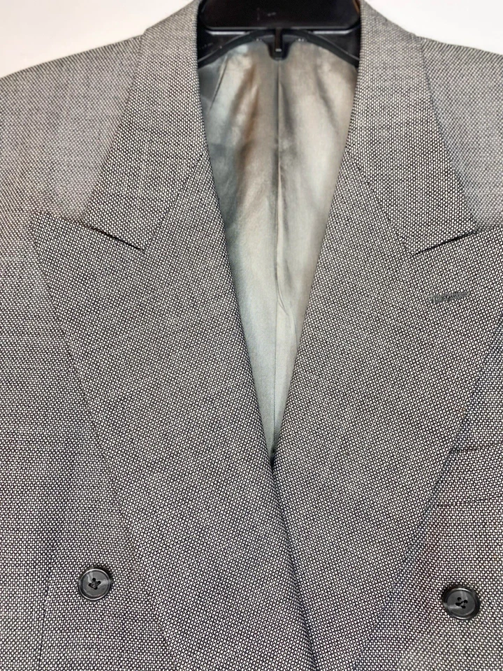 Blazer Givenchy Monsieur Vintage Hecho en Unión EE. UU. Botones Negros Ver Medidas Foto 3 de 4