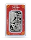 2025-Asahi Lunar-Year Of The Snake-1 Oz .999 Fine Silver Bar (In Assay/TEP) ??