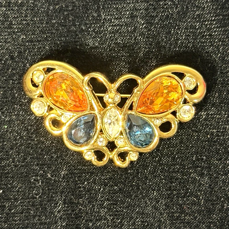 【SWAROVSKI】ピンバッジ タックピン スワールデザイン 結び目 美品 Swarovski Fashion Brooches & Pins for sale - eBay