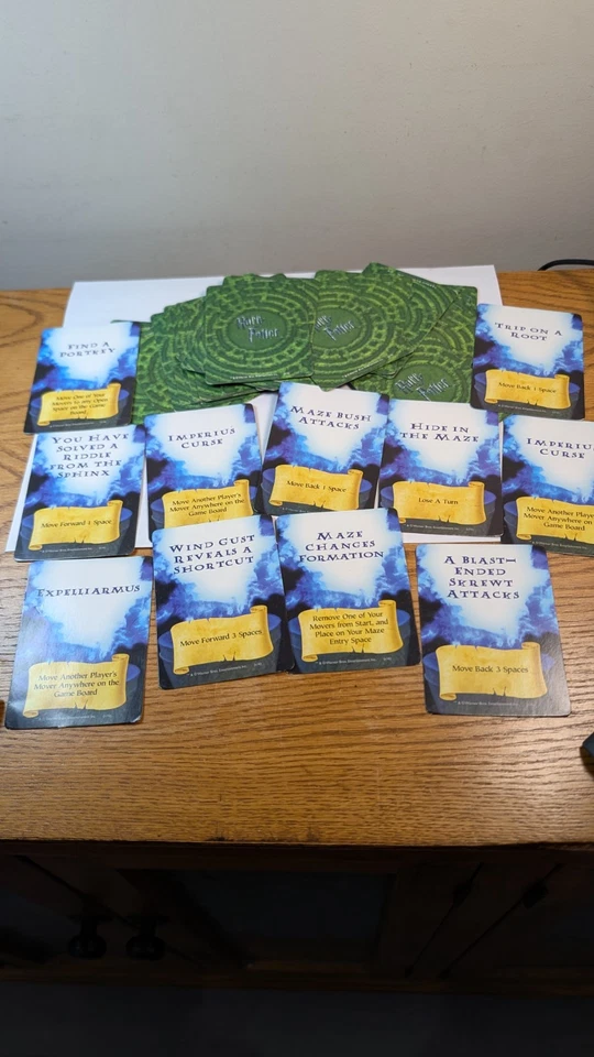 Juego Harry Potter Triwizard Maze solo tarjetas de repuesto. Foto 2 de 4
