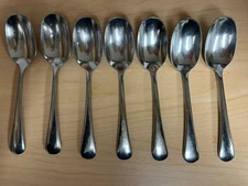 7 Chandler Oneida Place Oval Soup Glossy Stainless Steel 7-1/8” Flatware Lot
