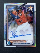 Pascanel Ferreras Bowman Chrome 2024 Refractor /499 Auto