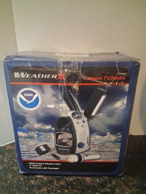 NOAA: WEATHER X - LANTERN  TV / RADIO MODEL TVWB534 W/ INSTANT WEATHER ALERT