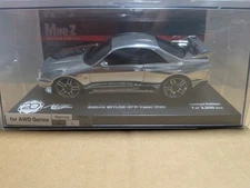 KYOSHO MINI-Z BODY MZP438CS  NISSAN GT-R V.spec (R33)  Chrome Silver   1/27