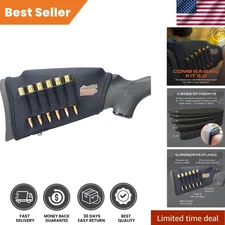 Adjustable Neoprene Gunstock Riser with Hi-Density Inserts for Enhanced Accuracy