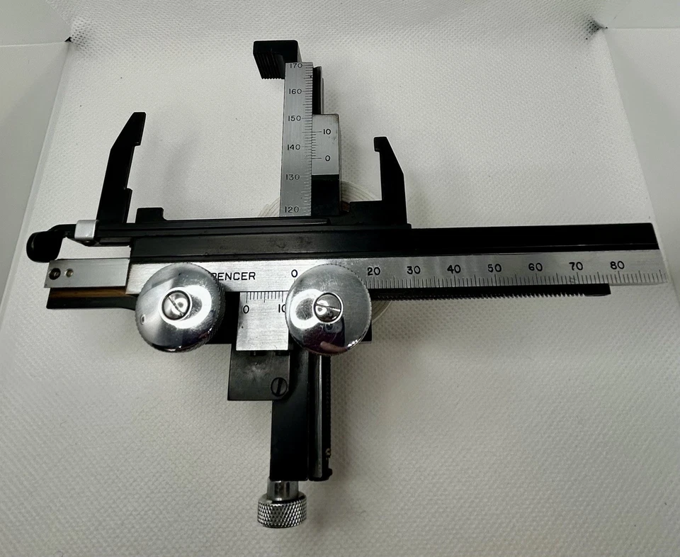 Antique AO Spencer Microscope Mechanical Stage - Image 2 of 4