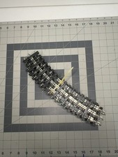 Bundle of Curved Model Train Tracks