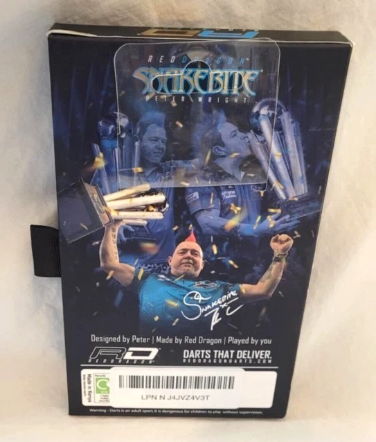 Dardos: Red Dragon Premium Tungsteno Peter Wright Snakebite 23g Juego de diseño profesional Foto 4 de 4