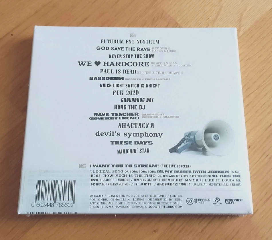 Scooter - God Save The Rave (2CD Album) - Bild 2 von 2