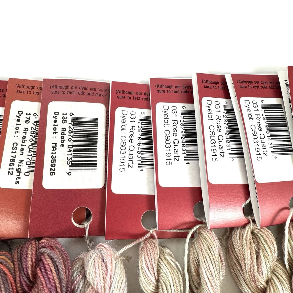 Lot of 18 Caron Impressions Silk Wool Thread Autumn Variegated Colors NWT - Image 4 of 4