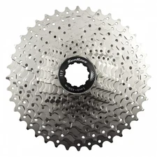 SunRace MS8 11-Speed 11-40T Cassette Alloy Spiders And Spacers, Steel Cogs