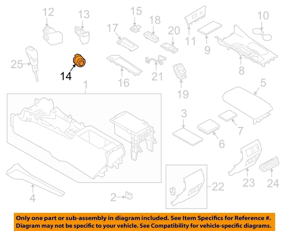 Ignition Switch Fits 20-25 SENTRA 650530 - Image 3 of 4