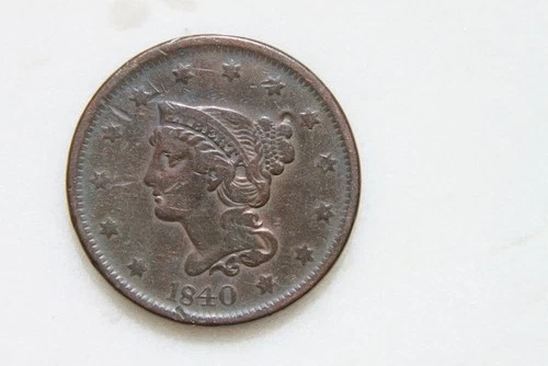 1840-P Large Cent — photo from another recent sale