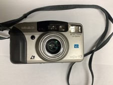 Minolta Vectis 40 Point And Shoot Camera 30mm-120mm Zoom TESTED WORKS