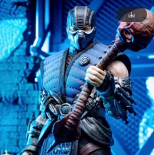 JM Toys Mortal Kombat Sub-zero 1/12 Action Figure Toy