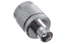 N Male TO BNC Female Coaxial Adapter High Quality Made in USA Free Ship