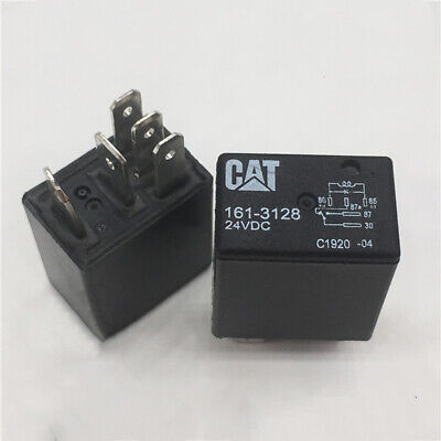 CAT 161-3128 Automotive Relay 5 Pins For CAT330D 336D 320D 324 329 24VDC 