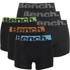 Bench Mens Boxer Shorts / Trunks - Assorted 6 Pack - All Sizes - Great Value