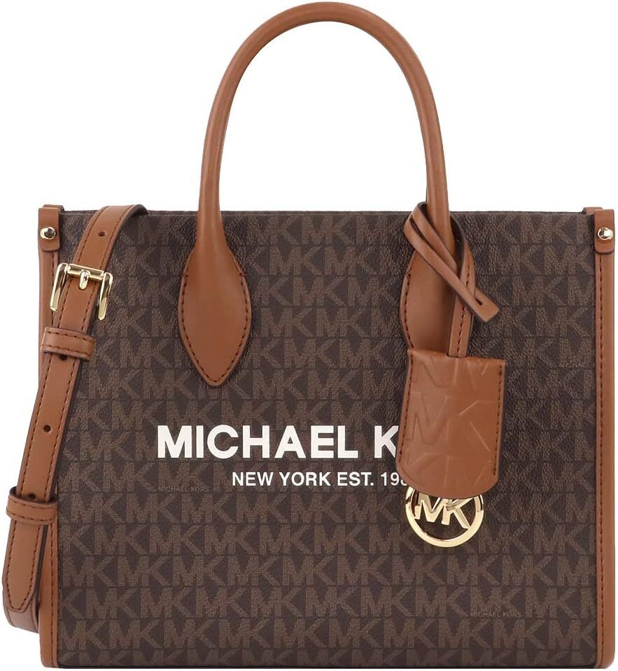 Michael Kors MIRELLA SM SHOPPER TZ XBODY 35F2G7ZC5B BROWN | eBay