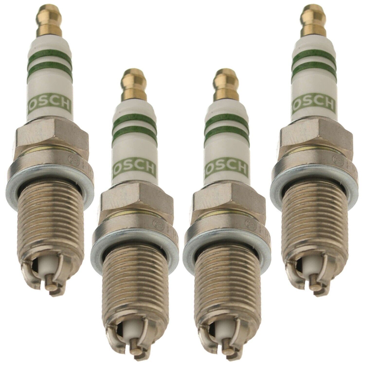 Bosch Nickel with Copper-Core Set 6 Spark Plug 7407 for MB W202 R170 C230 SLK230
