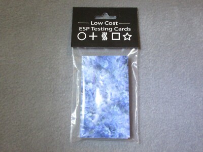 ESP Testing Cards - 25 Card Zener Style Deck For Clairvoyance & Telepathy Experiments