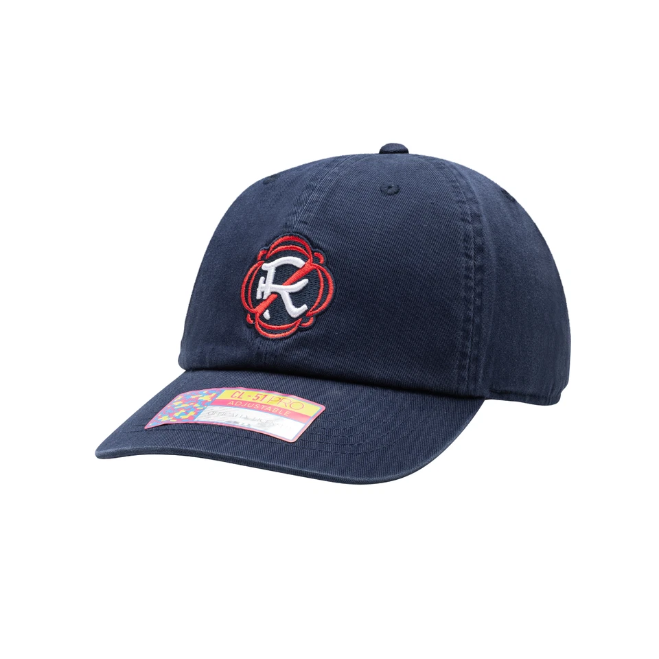 New England Revolution 'Bambo' Classic Adjustable Hat/Cap by Fan Ink - Navy MLS - Image 2 of 4