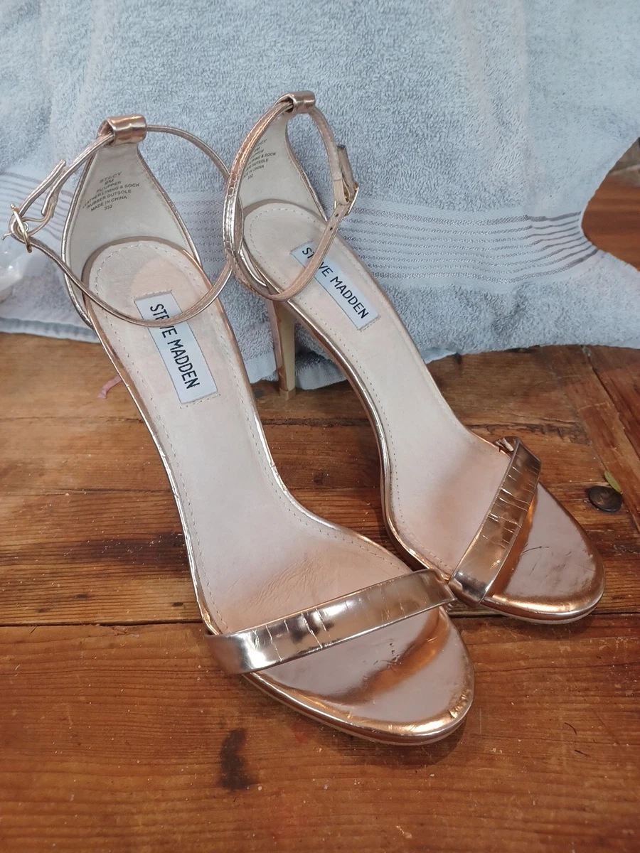 Steve madden hotsell rose gold sandals