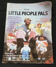 Xavier Roberts LITTLE PEOPLE PAL collector edition magazine  PATTERN 7546 Plaid