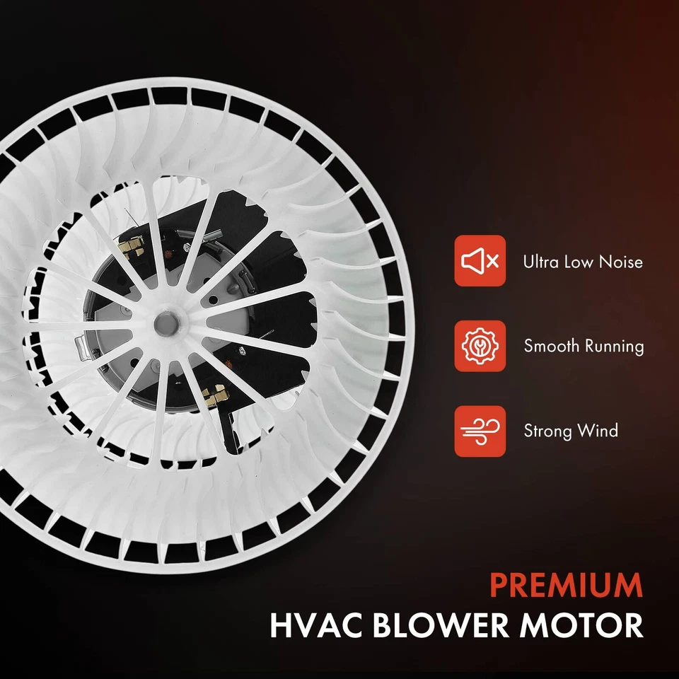 Front HVAC Blower Motor & Resistor Kit for Mercedes-Benz 300CE 300D 300E 400E - Image 3 of 4