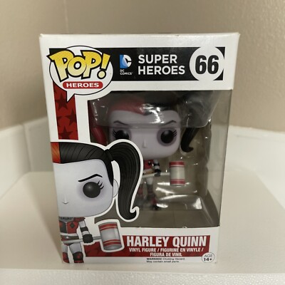 FunkoPop！66 HARLEY QUINN Funko POP! DC Comics Super Heroes HARLEY QUINN #66 Vinyl Figure