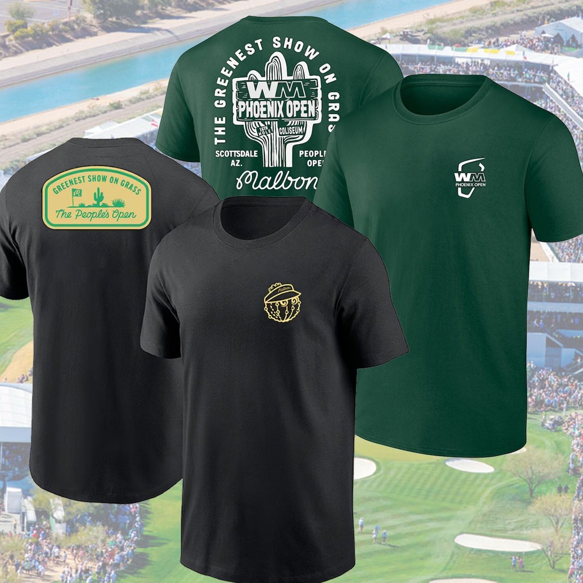 ✨Malbon WM Phoenix Open コラボTシャツ ホワイト限定 ✨Malbon WM Phoenix Open コラボTシャツ ホワイト限定 - メルカリ