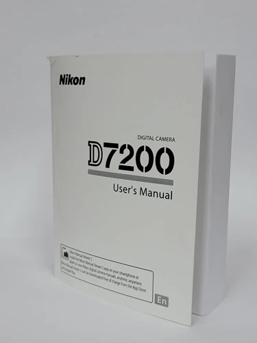 Nikon D7200 Instruction Owners Manual D7200 Book  NEW