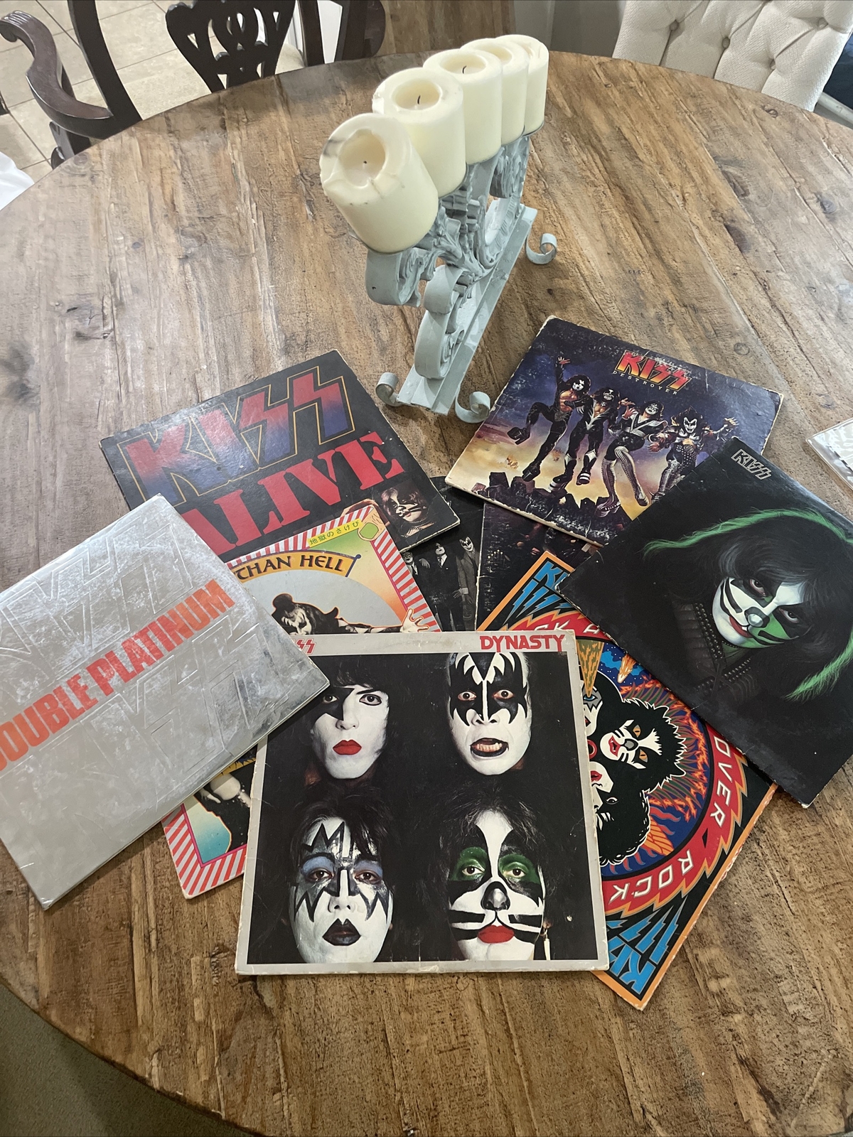 kiss vinyl records rare-image